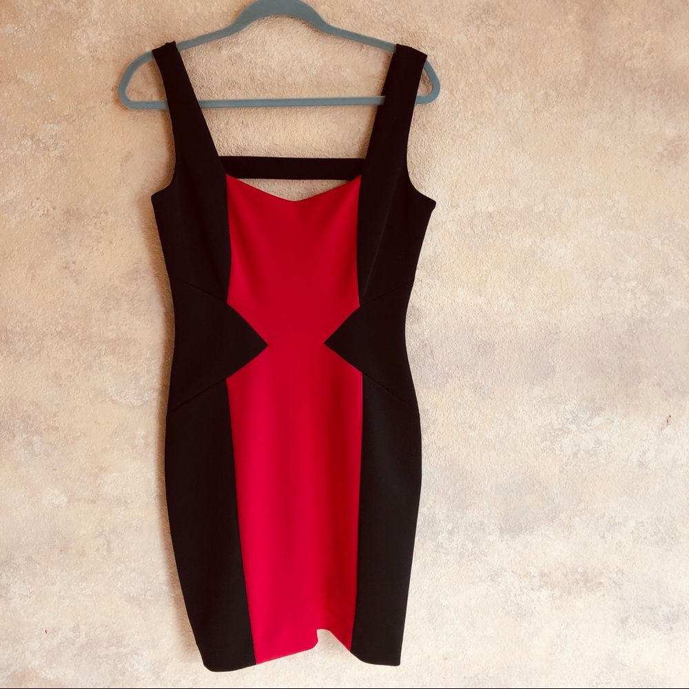 Guess Black & Red Dress